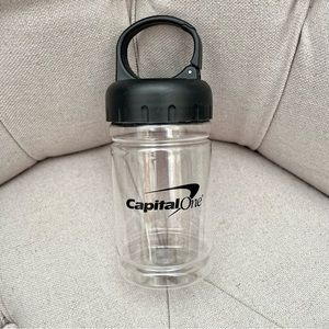 🩵 Capital One water bottle hook clip travel